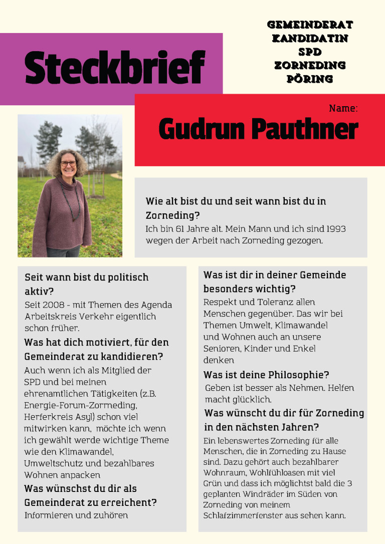 Steckbrief Gudrun